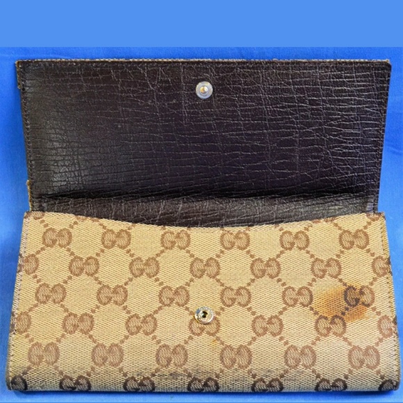 AUTHENTIC GUCCI HORSEBIT WALLET - Picture 4 of 7